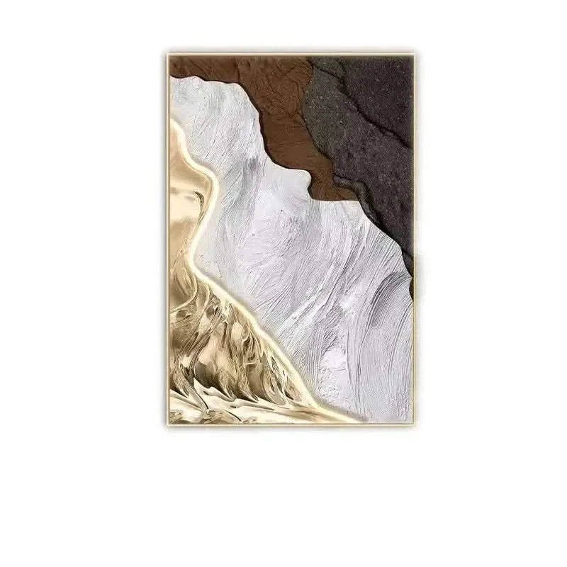 Abstract River LED Wall Lamp – Modern Art Light Fixture