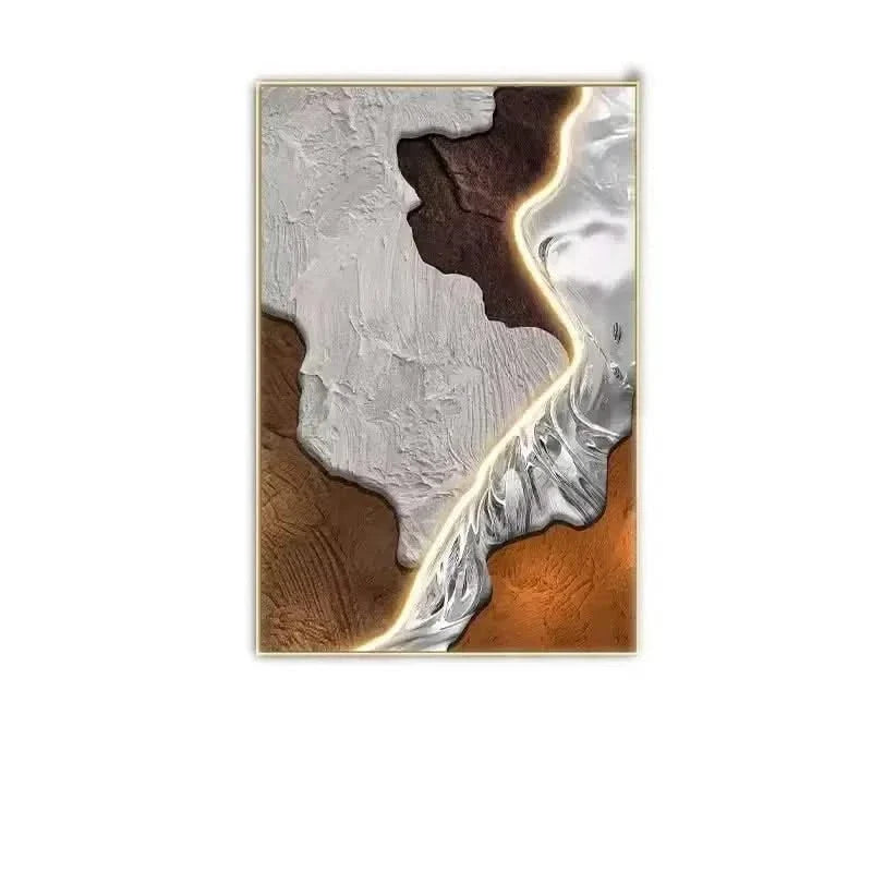 Abstract River LED Wall Lamp – Modern Art Light Fixture