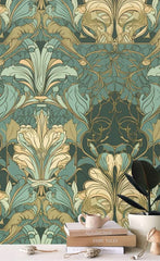 Abstract Boho Mansion Wallpaper Mural