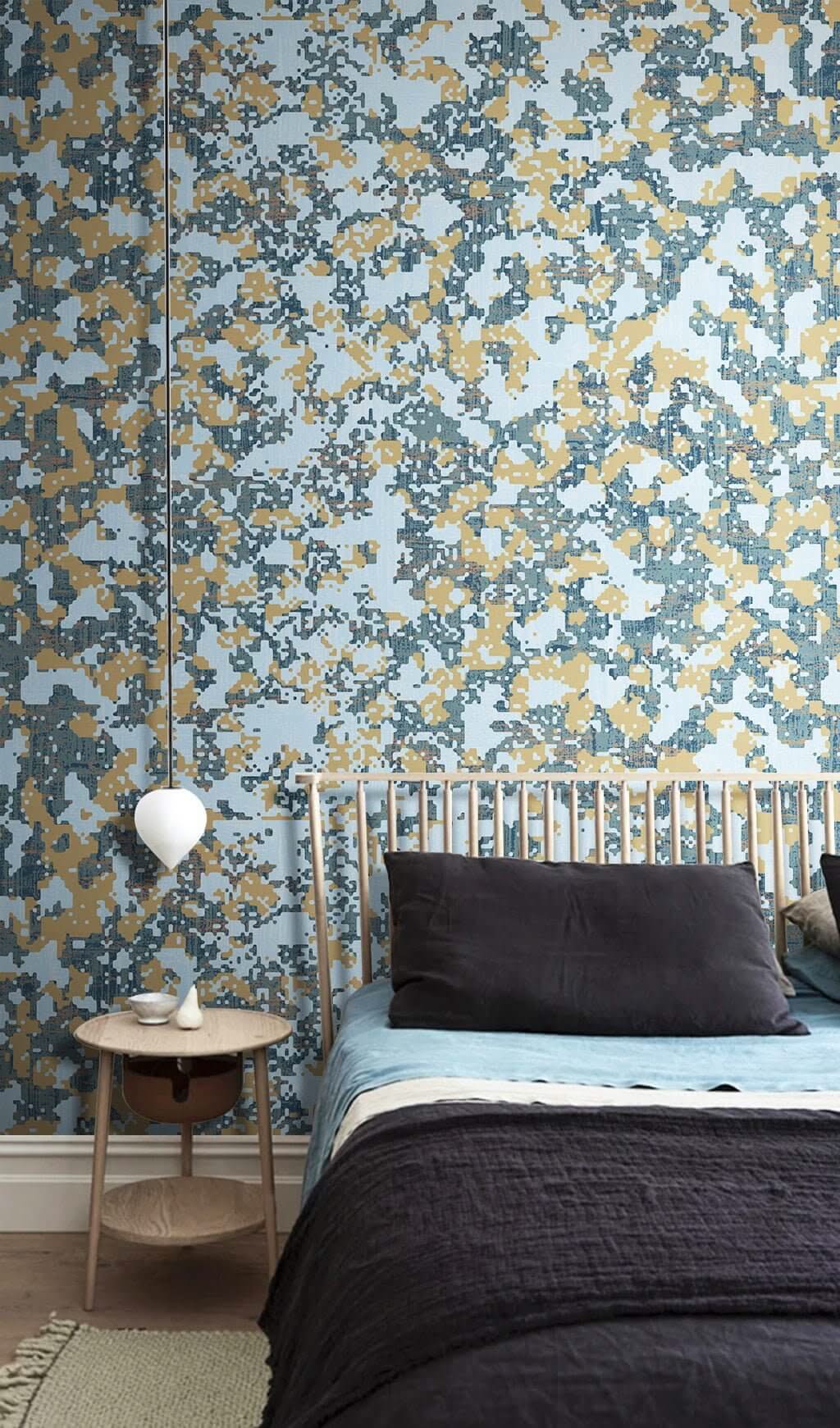 Abstract Brushed Wallpaper Mural