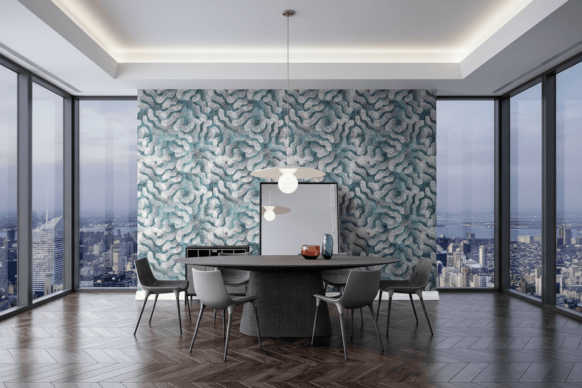 Abstract Mergers Wallpaper Mural