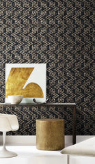 Abstract Move with V Wallpaper Mural