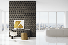 Abstract Move with V Wallpaper Mural
