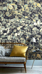 Abstract Pebbles Valley Wallpaper Mural