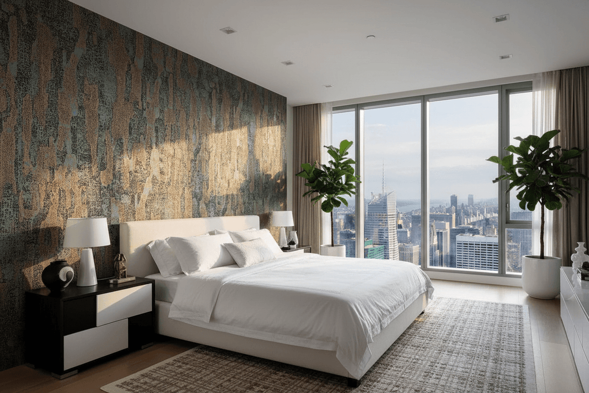 Abstract Shadows of Glory Wallpaper Mural