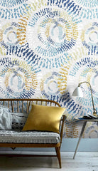 Abstract Sponge Pattern Wallpaper Mural