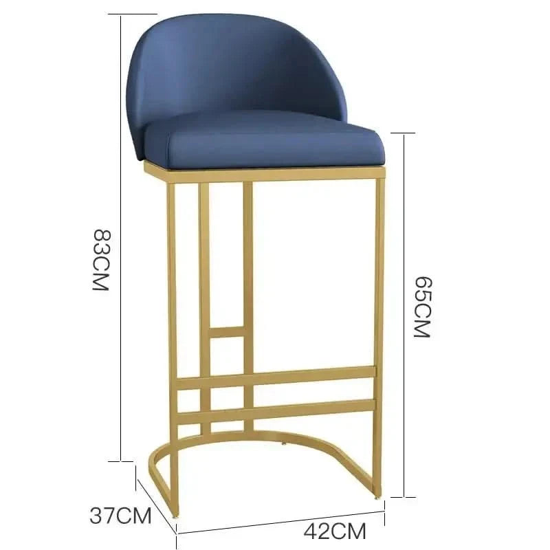 Accent Bar Stools Minimalist Kitchen Counter Stool
