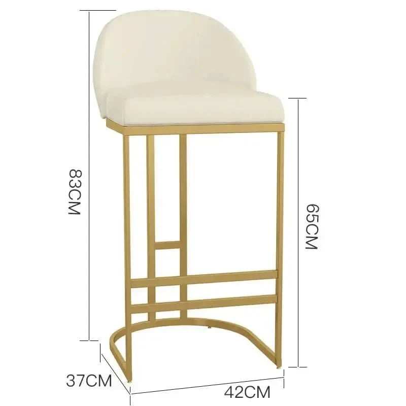 Accent Bar Stools Minimalist Kitchen Counter Stool