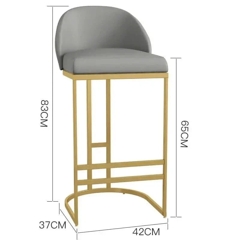 Accent Bar Stools Minimalist Kitchen Counter Stool