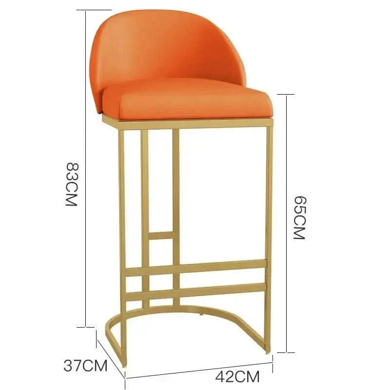 Accent Bar Stools Minimalist Kitchen Counter Stool