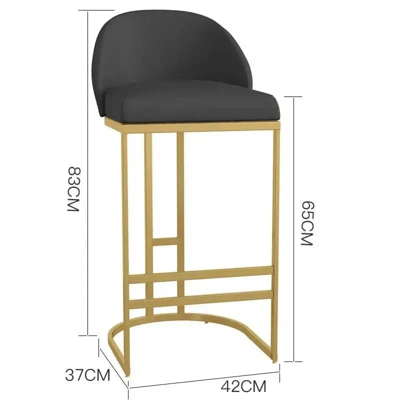 Accent Bar Stools Minimalist Kitchen Counter Stool