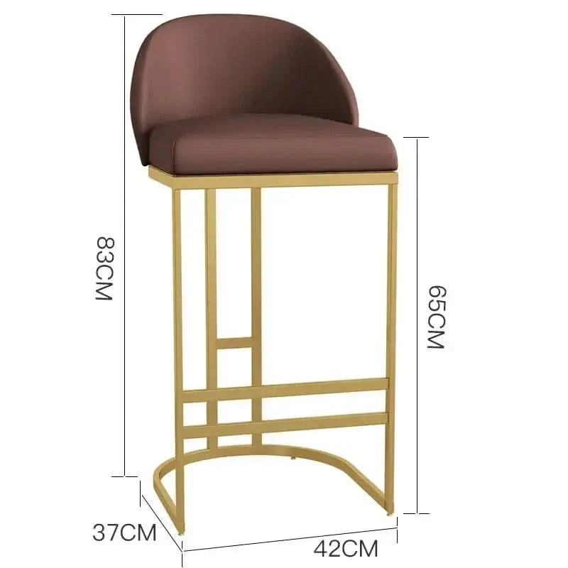 Accent Bar Stools Minimalist Kitchen Counter Stool