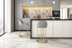 Accent Bar Stools Minimalist Kitchen Counter Stool