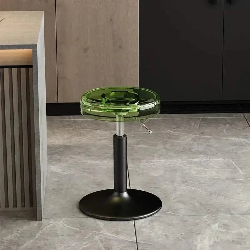 Acrylic High-End Kitchen Island Counter bar Stool