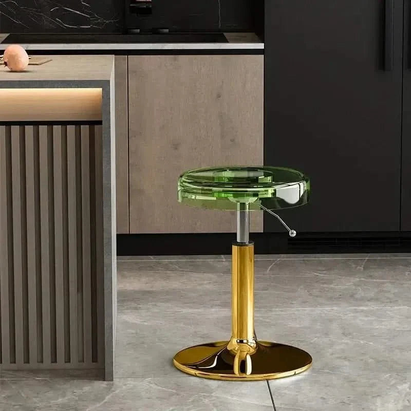 Acrylic High-End Kitchen Island Counter bar Stool