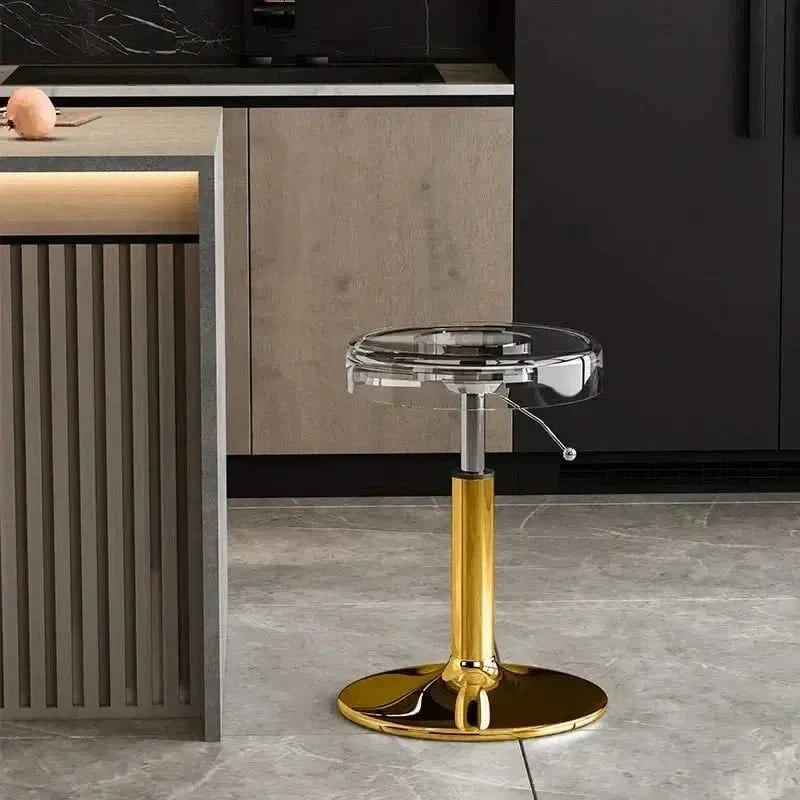 Acrylic High-End Kitchen Island Counter bar Stool