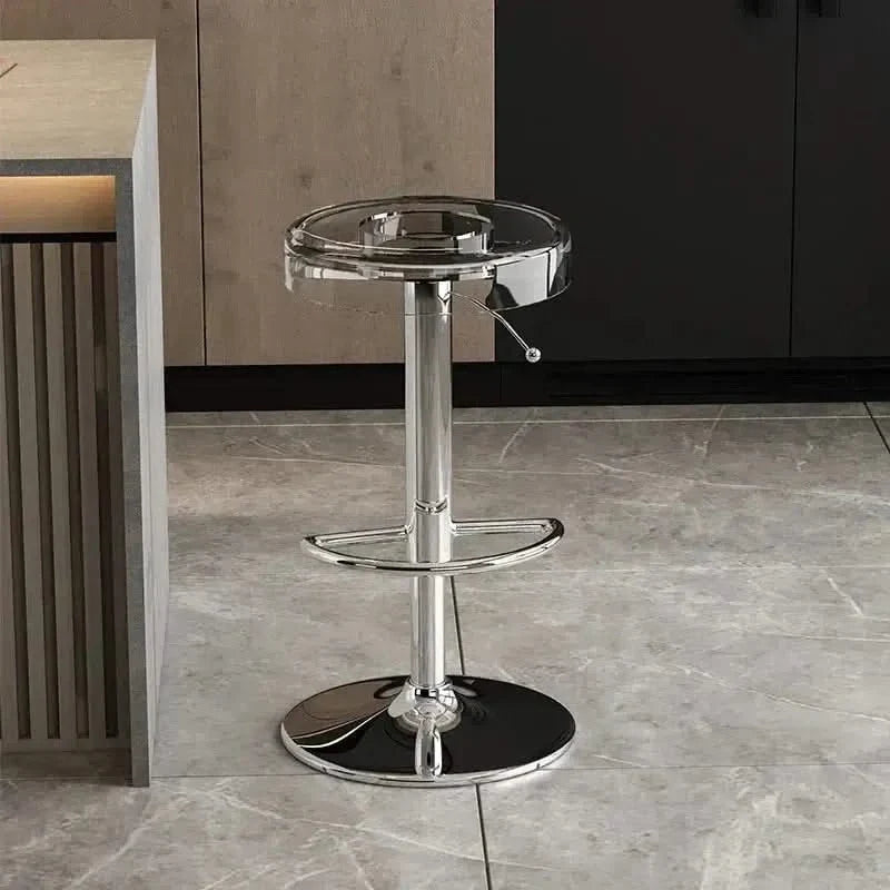Acrylic High-End Kitchen Island Counter bar Stool