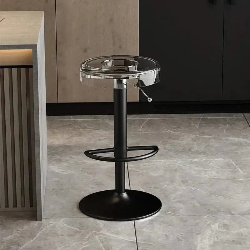 Acrylic High-End Kitchen Island Counter bar Stool