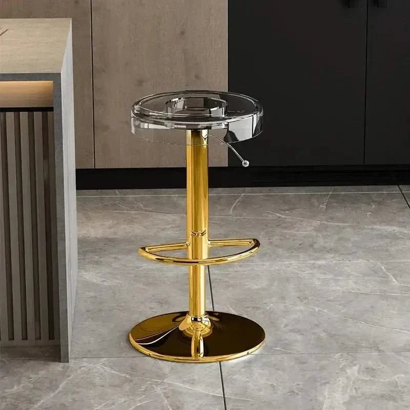 Acrylic High-End Kitchen Island Counter bar Stool