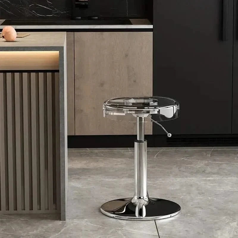 Acrylic High-End Kitchen Island Counter bar Stool