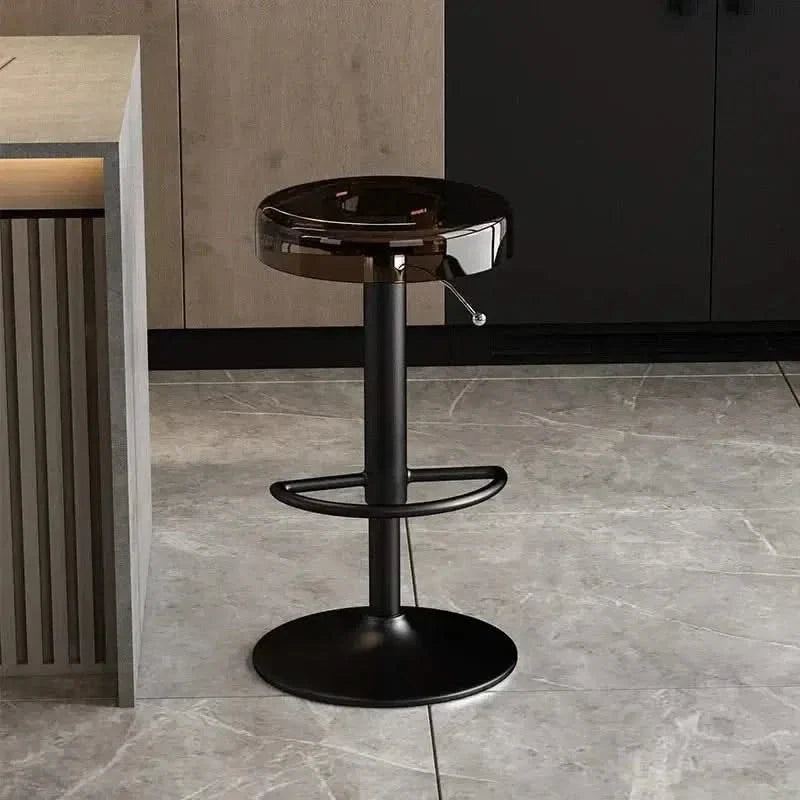 Acrylic High-End Kitchen Island Counter bar Stool