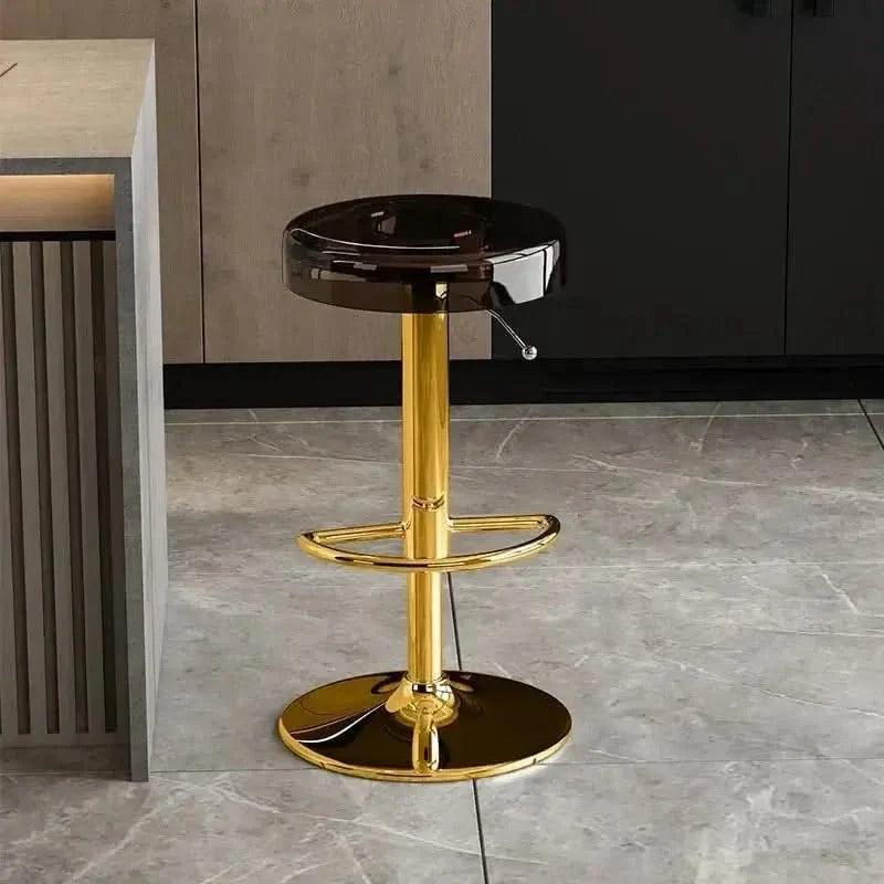 Acrylic High-End Kitchen Island Counter bar Stool