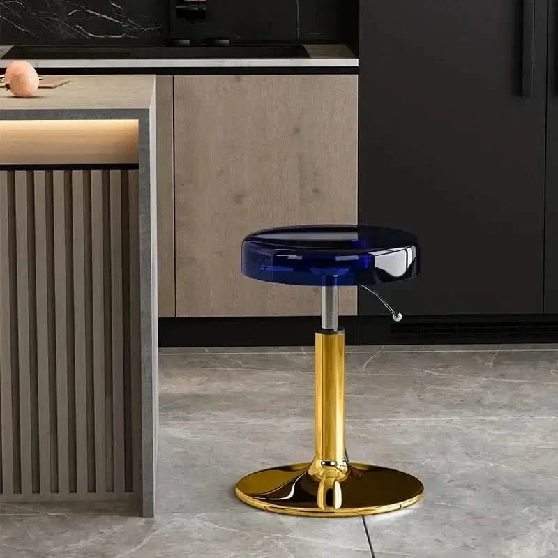 Acrylic High-End Kitchen Island Counter bar Stool