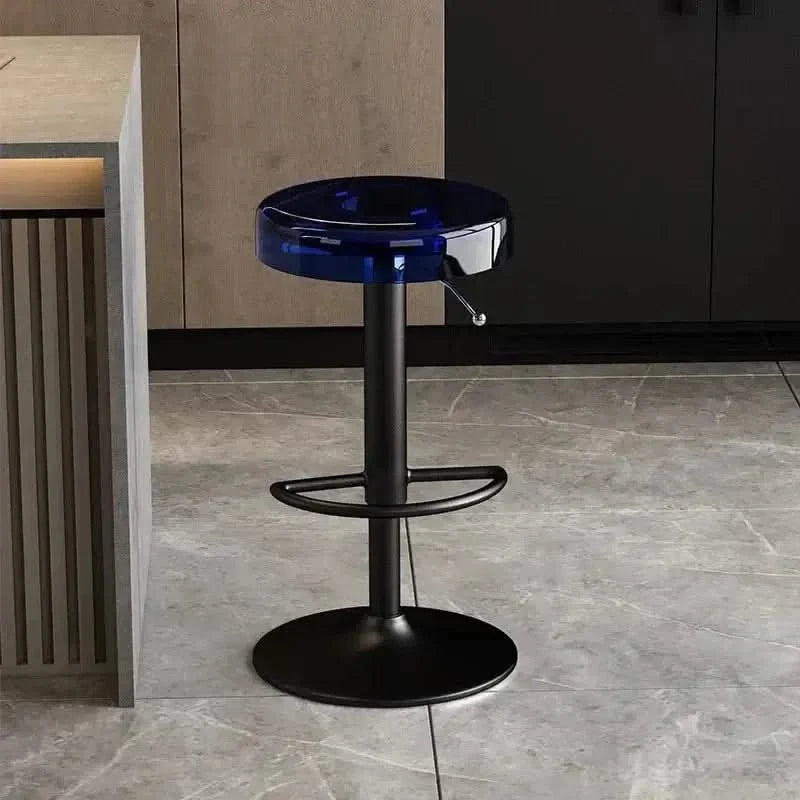 Acrylic High-End Kitchen Island Counter bar Stool