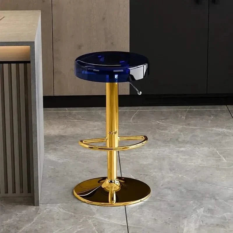 Acrylic High-End Kitchen Island Counter bar Stool