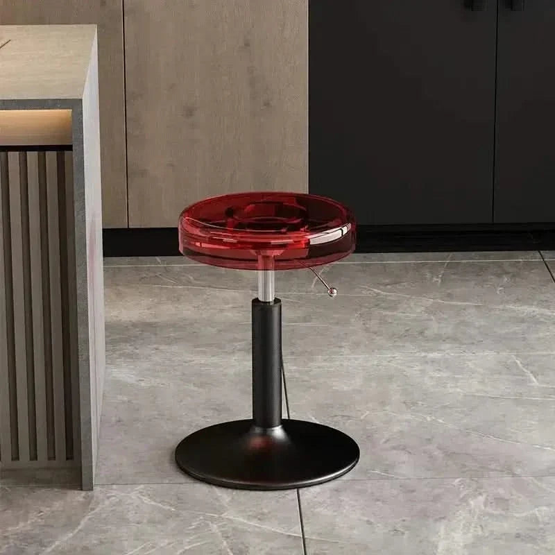 Acrylic High-End Kitchen Island Counter bar Stool