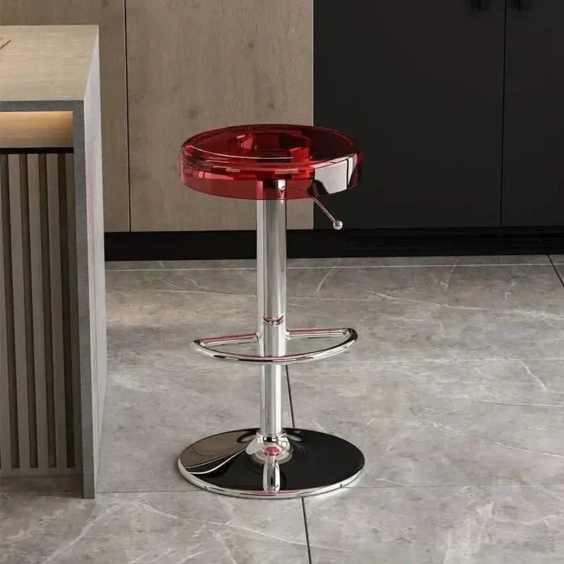 Acrylic High-End Kitchen Island Counter bar Stool