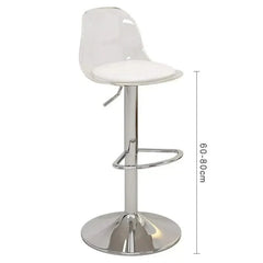 Acrylic Reception Bar Stools for Kitchen Counter