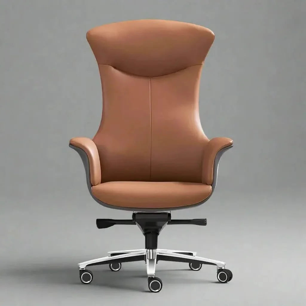Adjustable Executive Luxury Office Chair – Ergonomic Swivel Leather Chair