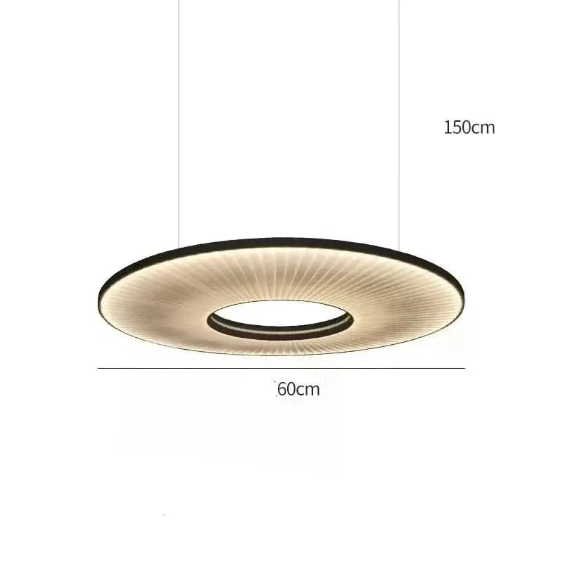 Artistic Blooms Designer Pendant Light – White Cloth Shade Hanging Lamp