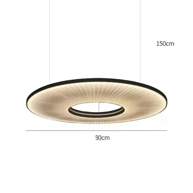 Artistic Blooms Designer Pendant Light – White Cloth Shade Hanging Lamp
