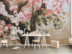 Artistic Tree Wallpaper Mural