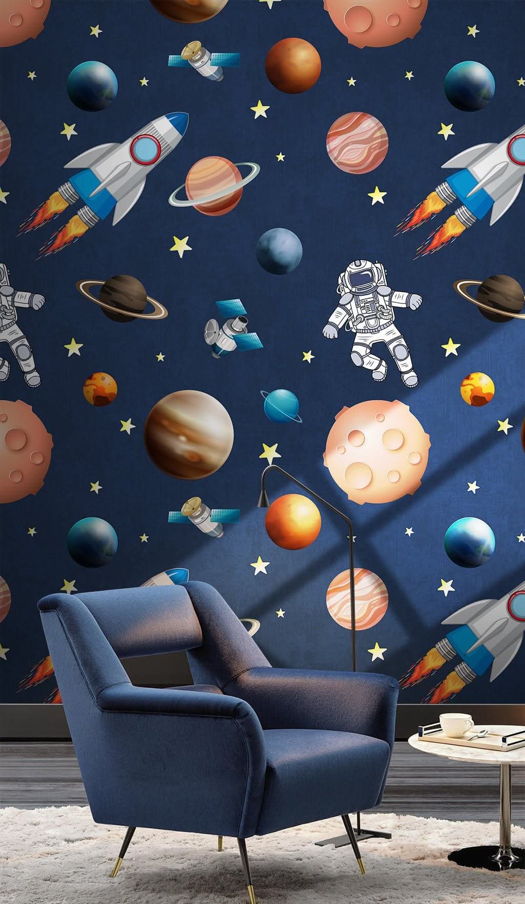 Astronaut Galaxy Space Wallpaper Mural