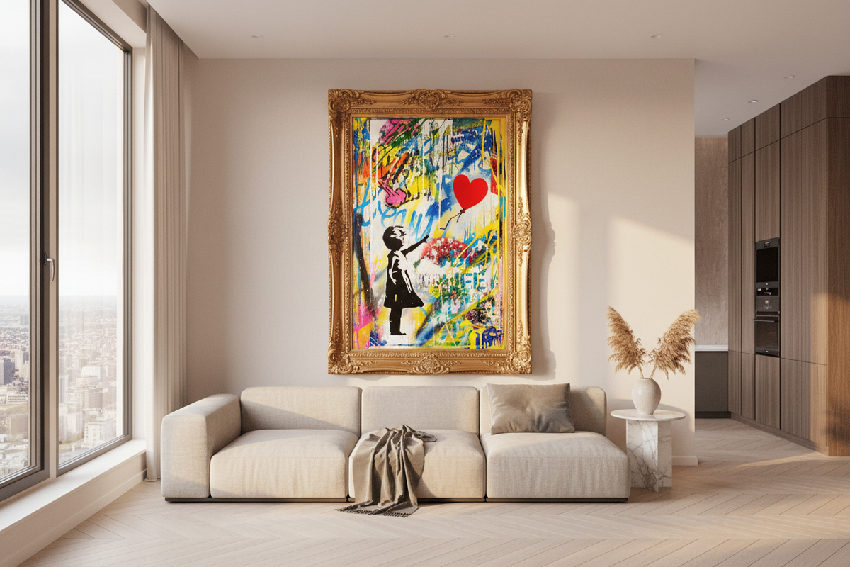 Banksy "Life is Beautiful" Wall Art - Add a Touch of Street Art