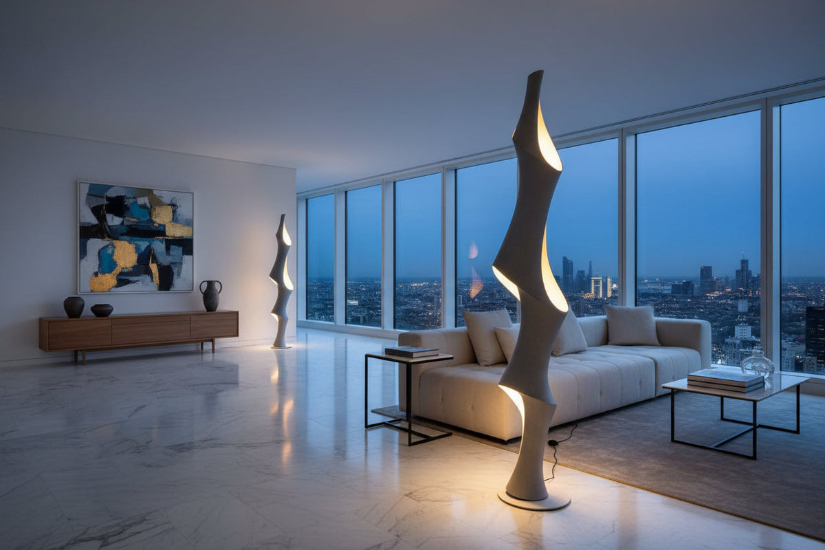 Birds Nest Floor Lamp – Artistic 3-Light Standing Lamp for Living Room &amp; Bedroom