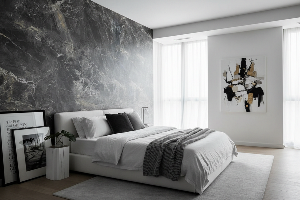 Black Marble Theme Wallpaper