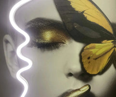 Blindness Model Neon Wall Art – A Modern Fusion of Art and Light
