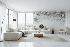 Blossom Greens Wallpaper Mural