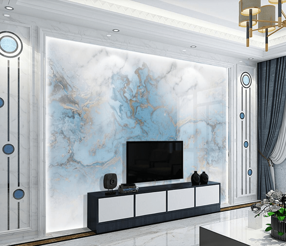 Blue Marble Wallpaper Mural