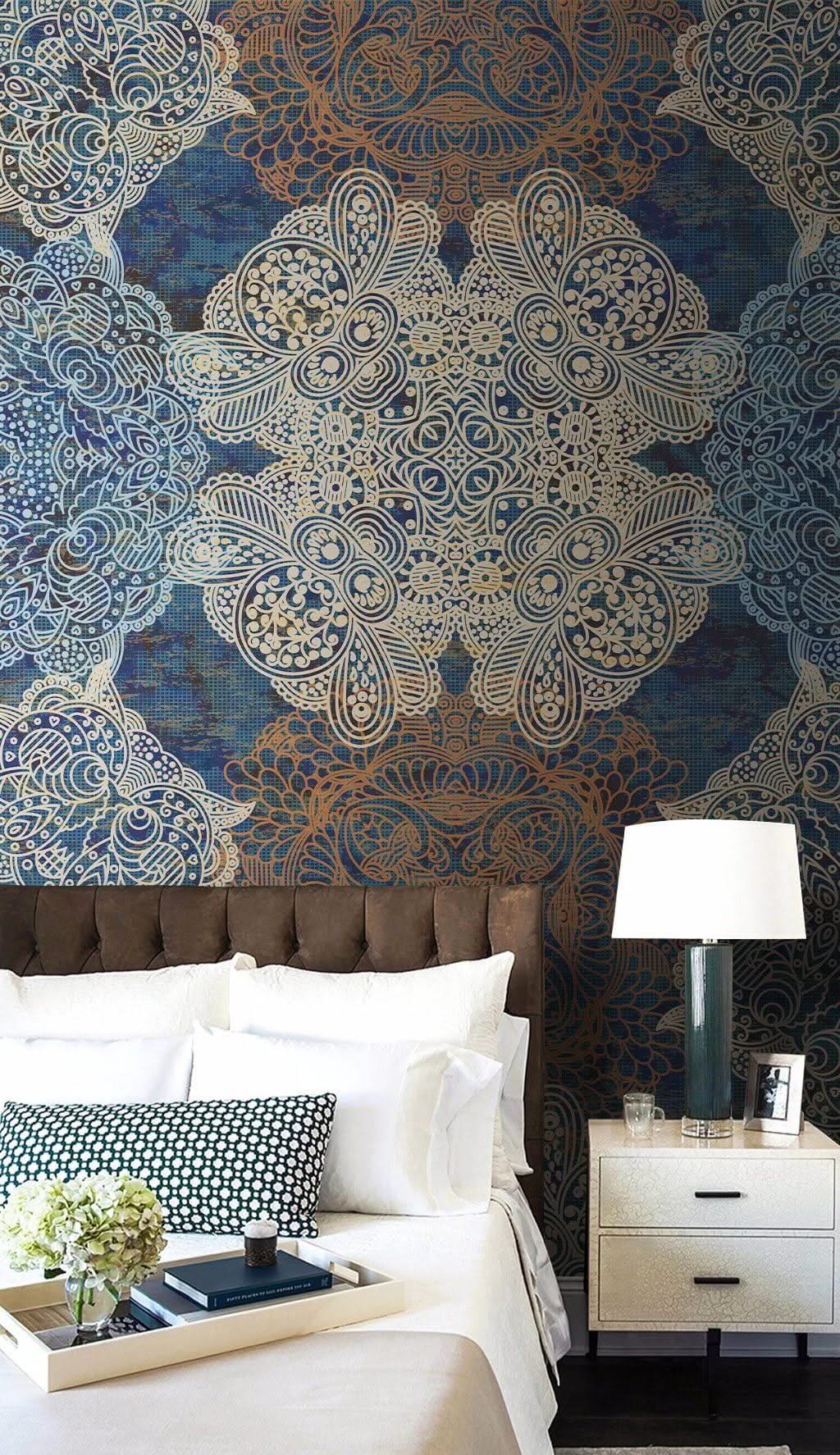 Bohemian Art Era Wallpaper Mural