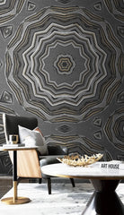 Bohemian Mandala Symbol Wallpaper Mural