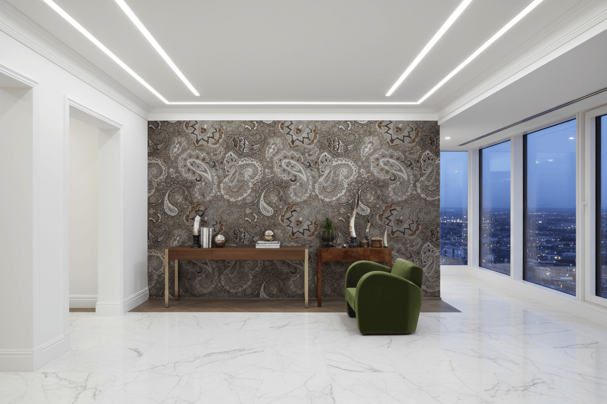 Bohemian Peaks Wallpaper Mural