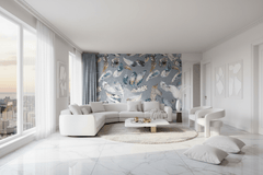 Boho Feathers Wallpaper Mural