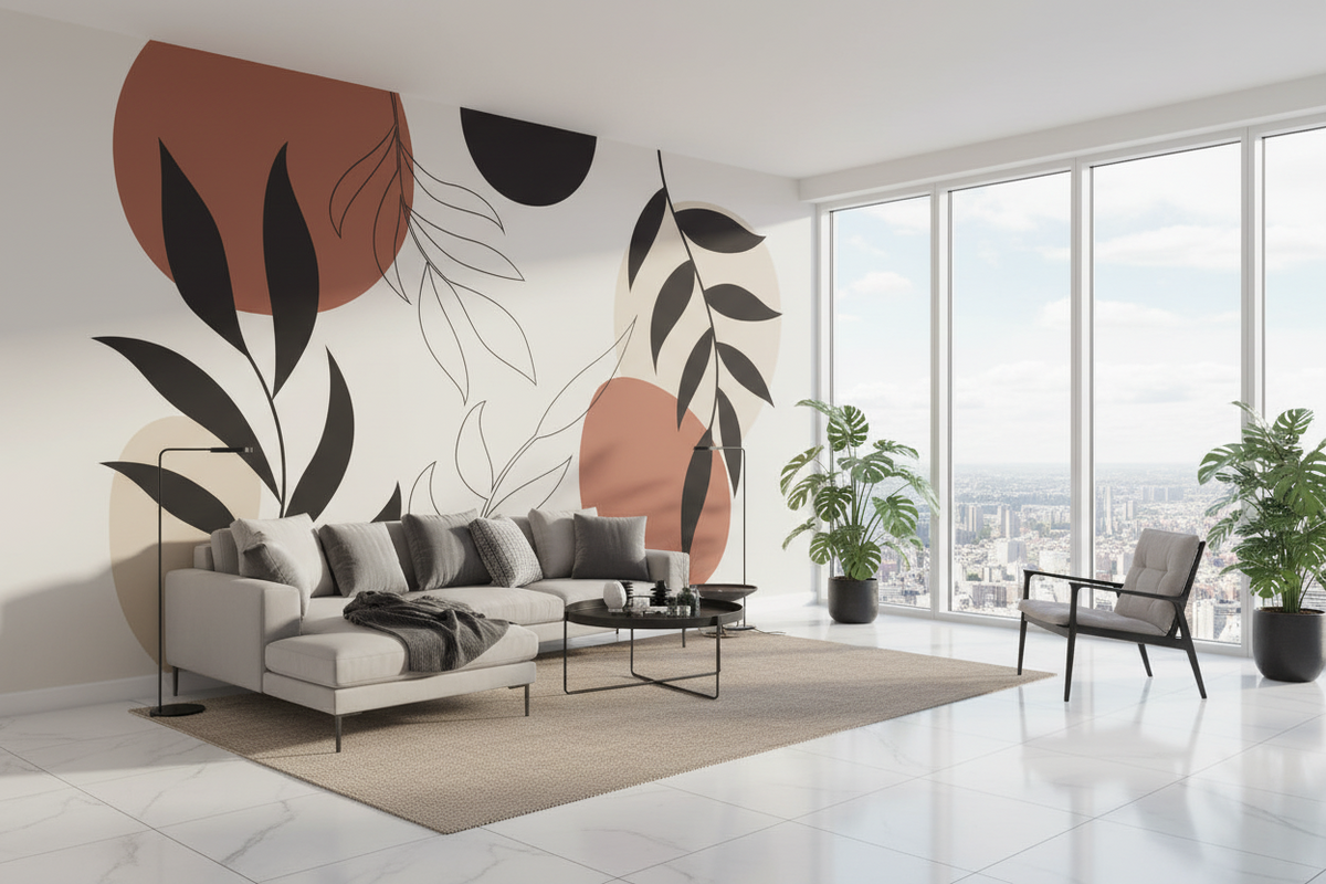 Boho Patterns Wallpaper Mural - Enhance Your Space