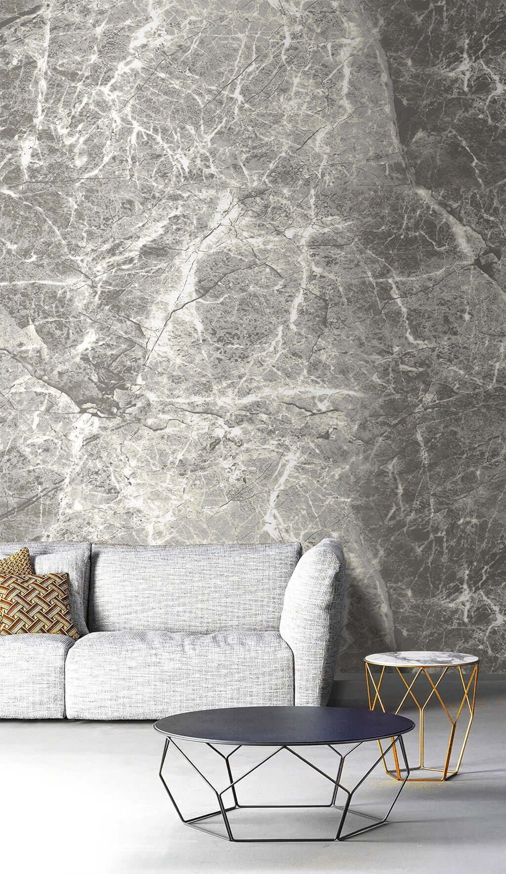Broken Stone Texture Wallpaper Mural