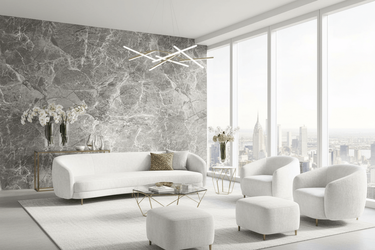 Broken Stone Texture Wallpaper Mural